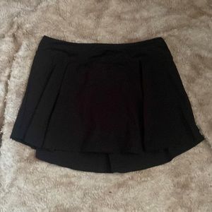 Black Skirt with built in shorts